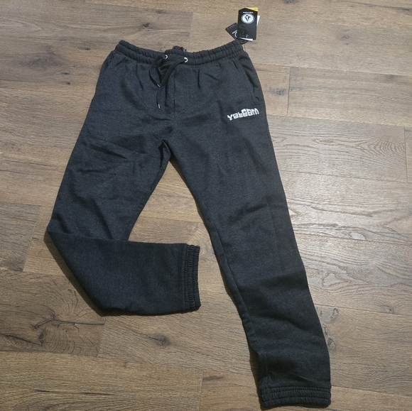 Volcom Men's Black Jogger Pants - Picture 1 of 2